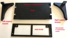 Load image into Gallery viewer, 3D Neptune Trident Wall Mount Shelf
